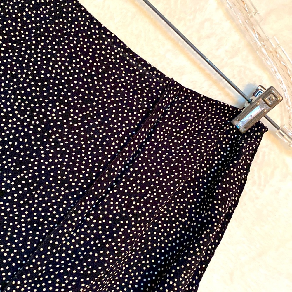 Loco Lido 100% Rayon flared swing skirt, Elas waist panel stitching